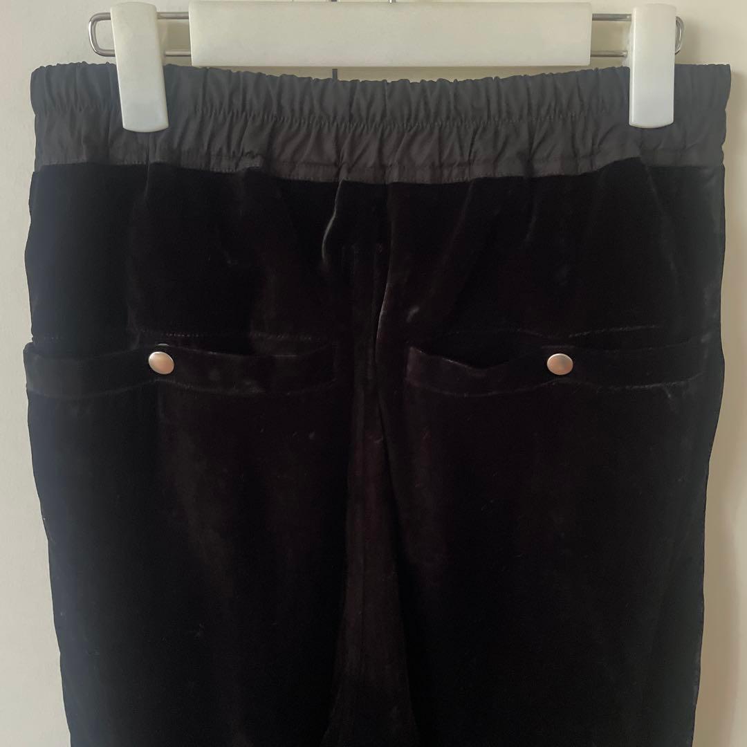 リックオウエンス　　ベロアパンツ