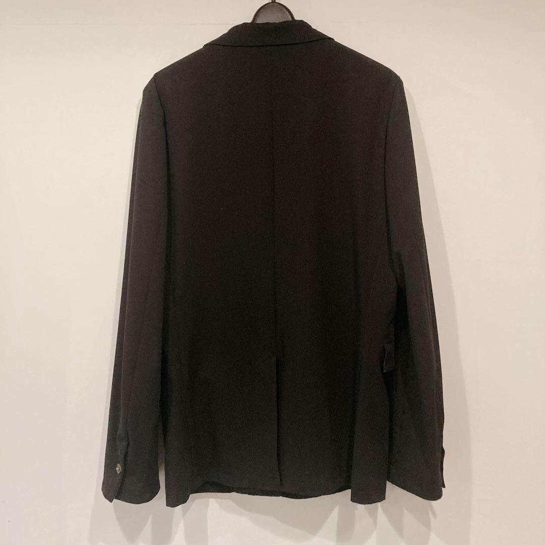 【美品】wjk セットアップ スーツ ジャケット パンツ L 黒 ブラック