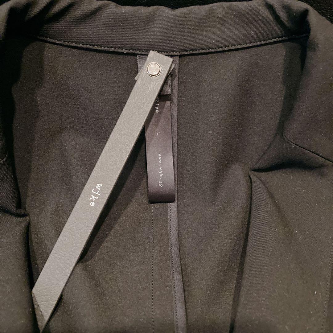 【美品】wjk セットアップ スーツ ジャケット パンツ L 黒 ブラック