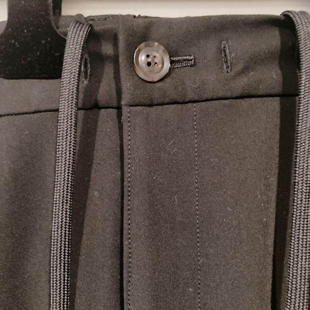 【美品】wjk セットアップ スーツ ジャケット パンツ L 黒 ブラック