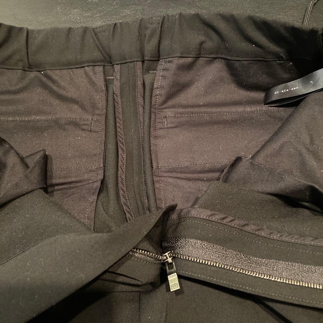 【美品】wjk セットアップ スーツ ジャケット パンツ L 黒 ブラック