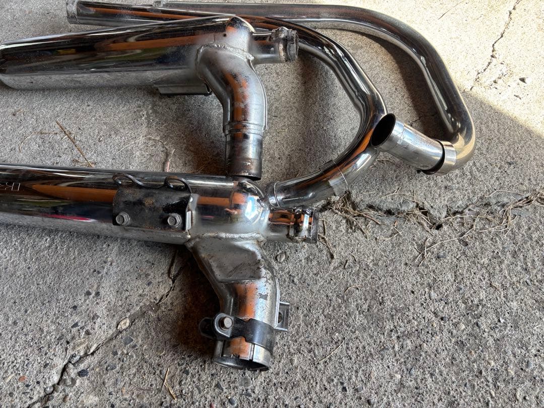 Kawasaki W650 純正マフラー　カワサキ