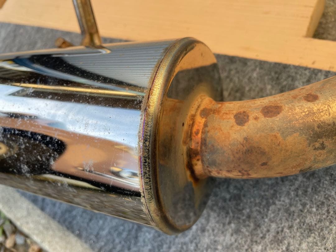 ホンダ　アクティトラック　HA7 社外マフラー