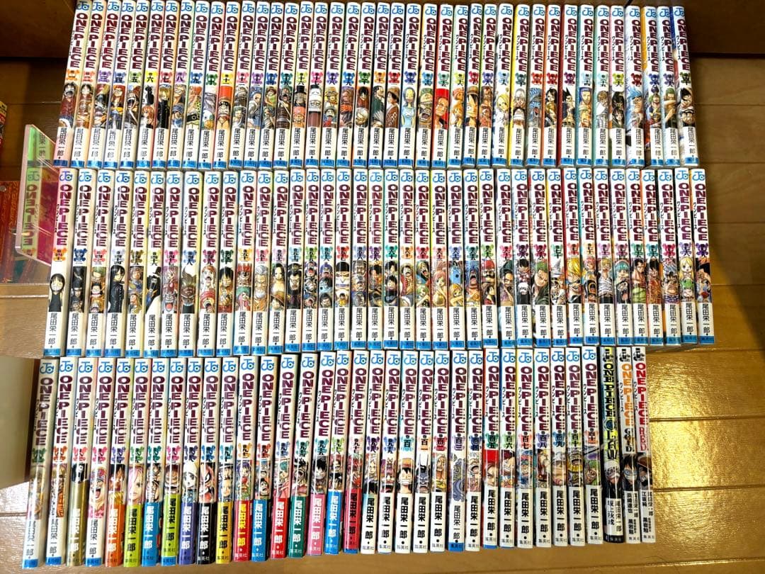 《良品》ワンピース全巻セット＋関連本3冊