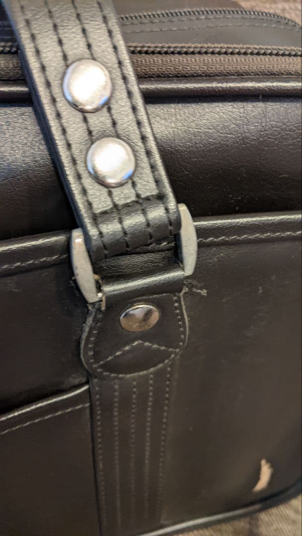 イーストボーイ　スクールバック　ブラウン　ダークブラウン　スクバ　 女神刺繍