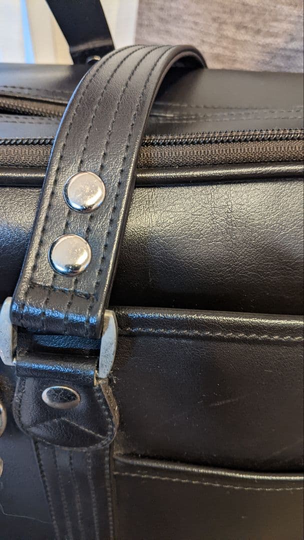 イーストボーイ　スクールバック　ブラウン　ダークブラウン　スクバ　 女神刺繍