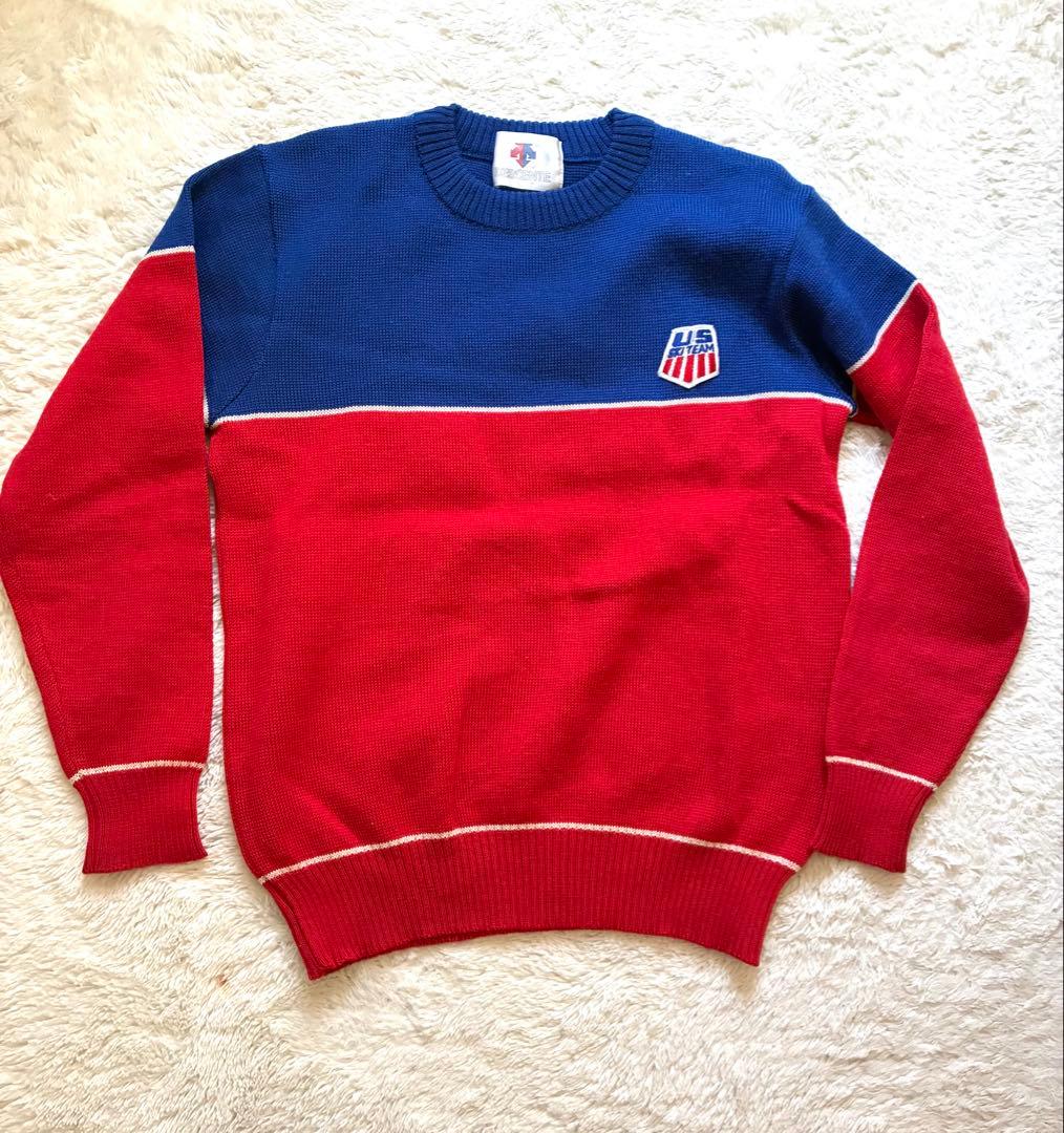 ヴィンテージ USスキーチーム セーター　希少