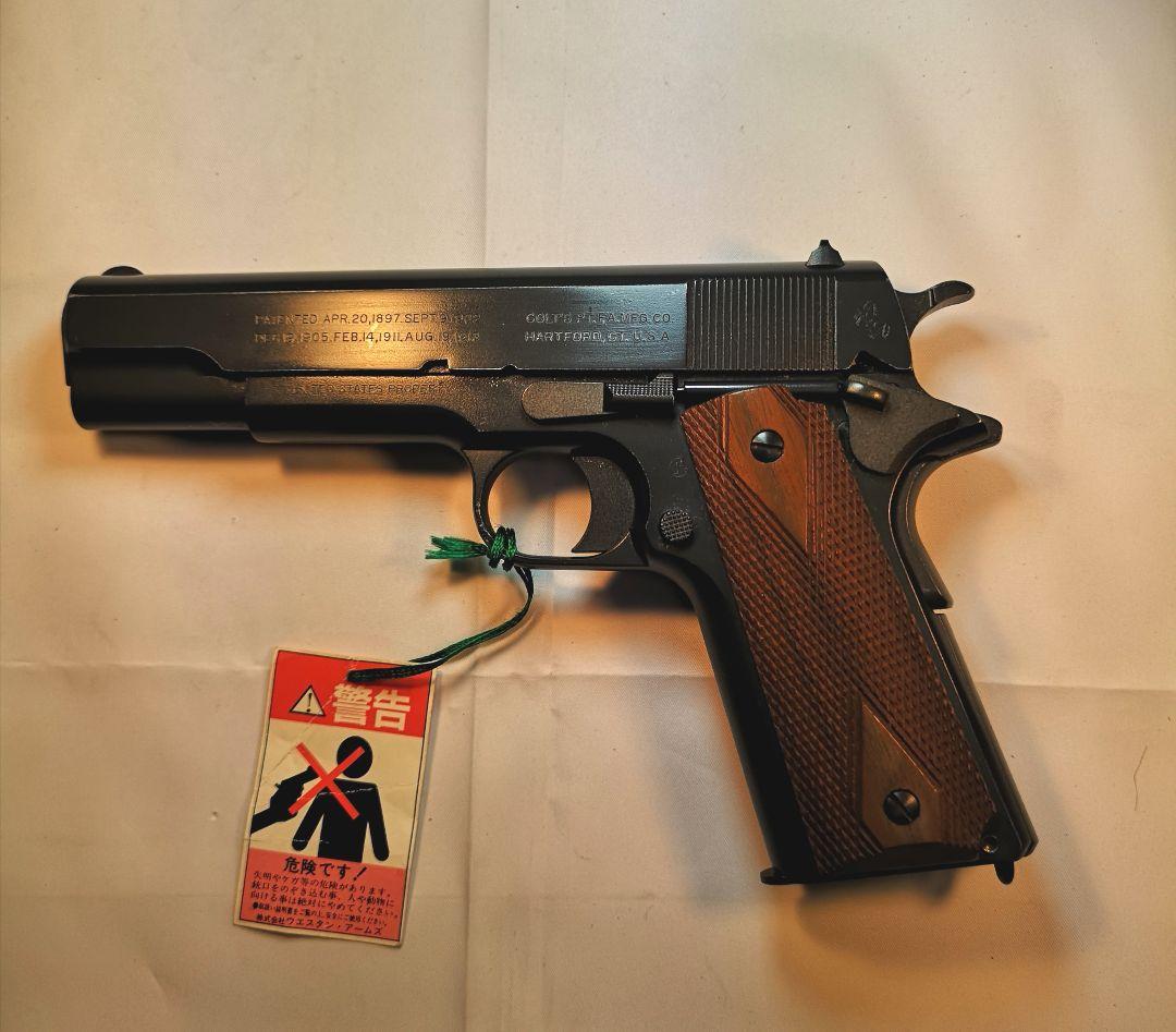 限定品 WA S.C. W. COLT M1911 HWブロ—バックガスガン