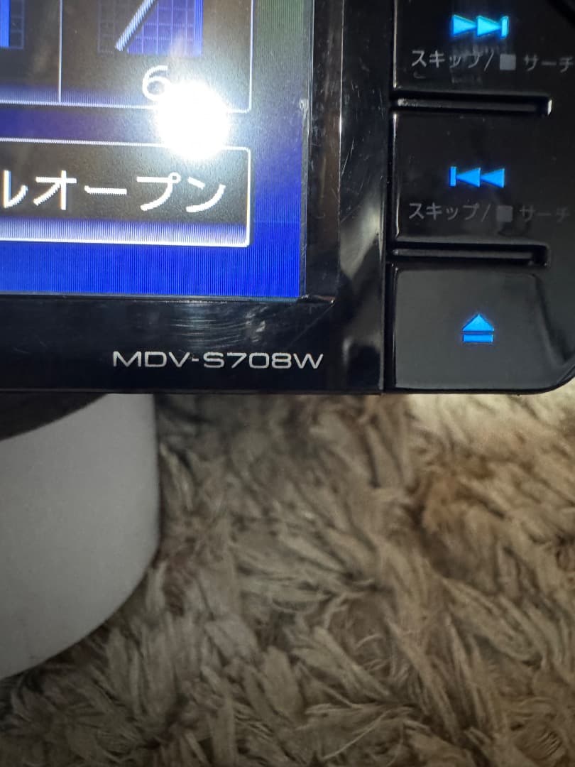 カーナビ KENWOOD MDV-S708W (2021)