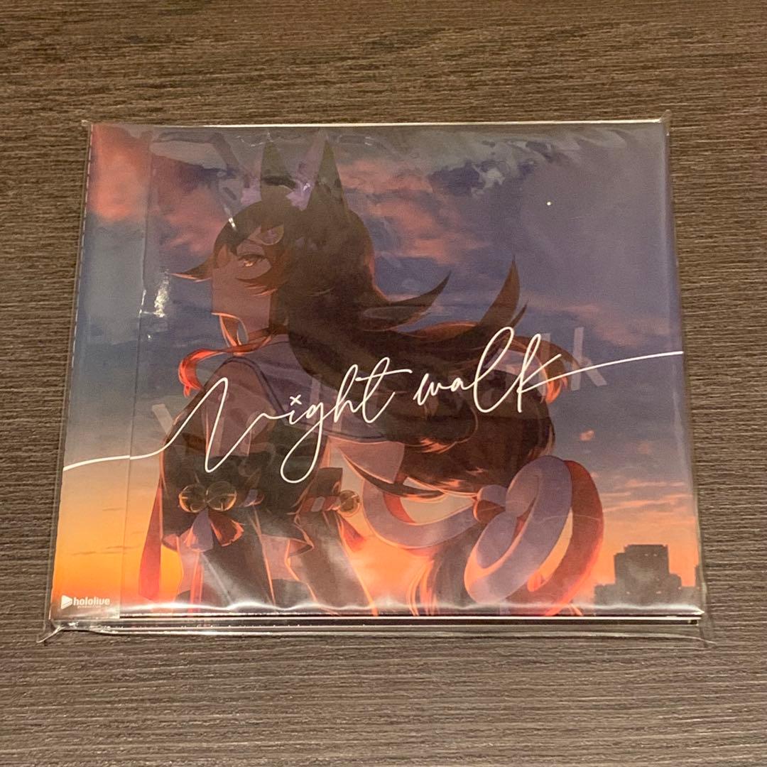 【新品未開封・特典付】大神ミオ 1stアルバム『Night walk』