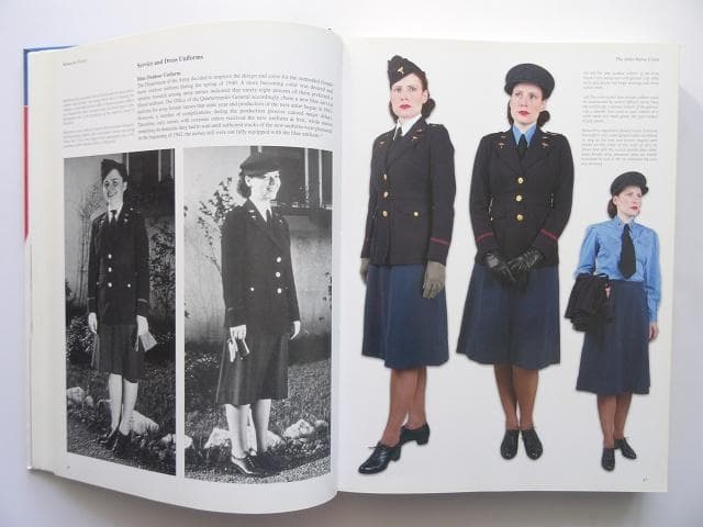 洋書◆第二次世界大戦の米軍女性軍人 制服写真集 本 ミリタリー アメリカ 看護隊