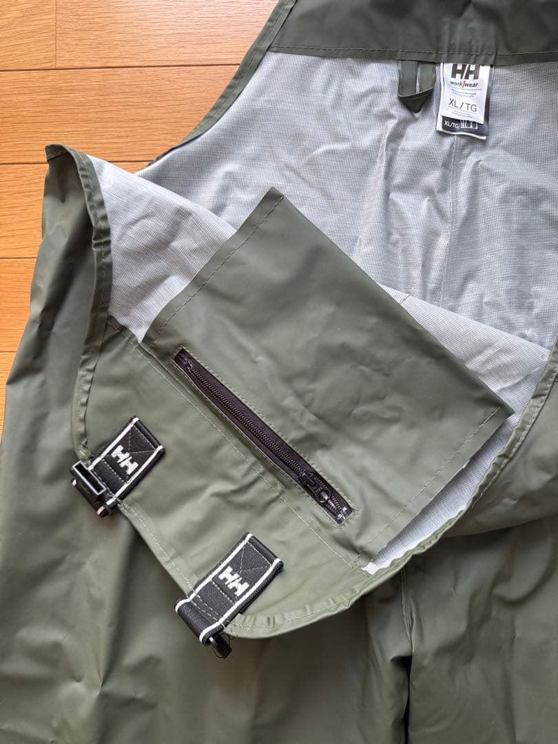 HELLY HANSEN ヘリーハンセン サロペット カッパ 合羽 釣り 漁師