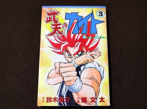 武天のカイト　3巻（最終巻）　初版　蜂文太　鈴木俊介