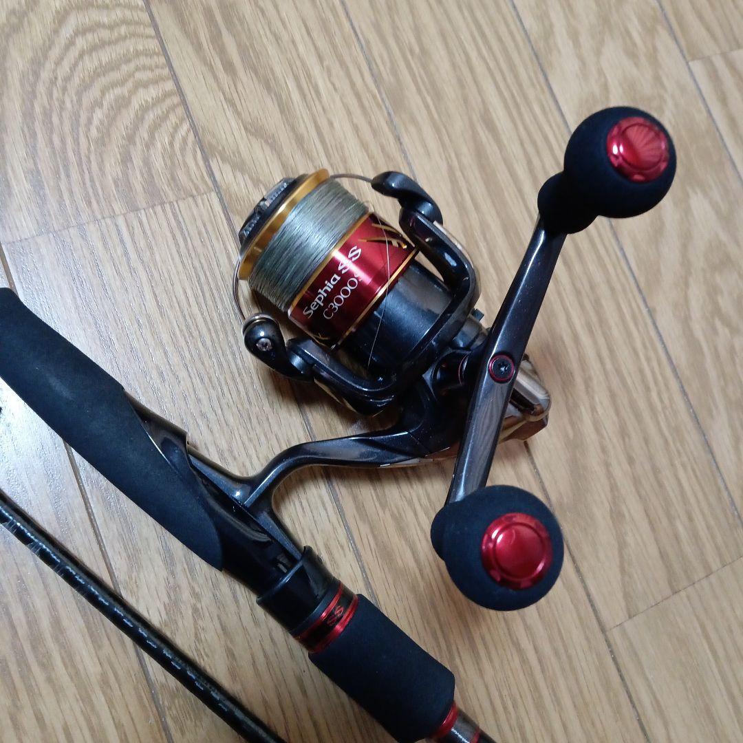 人気　シマノ　セフィアSS　エギングセット　ロッド　リール