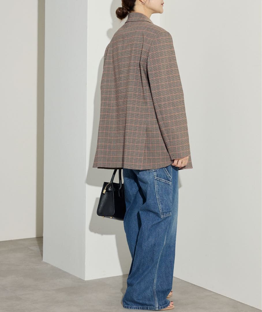 SLOB IENA チェックビックジャケット 36