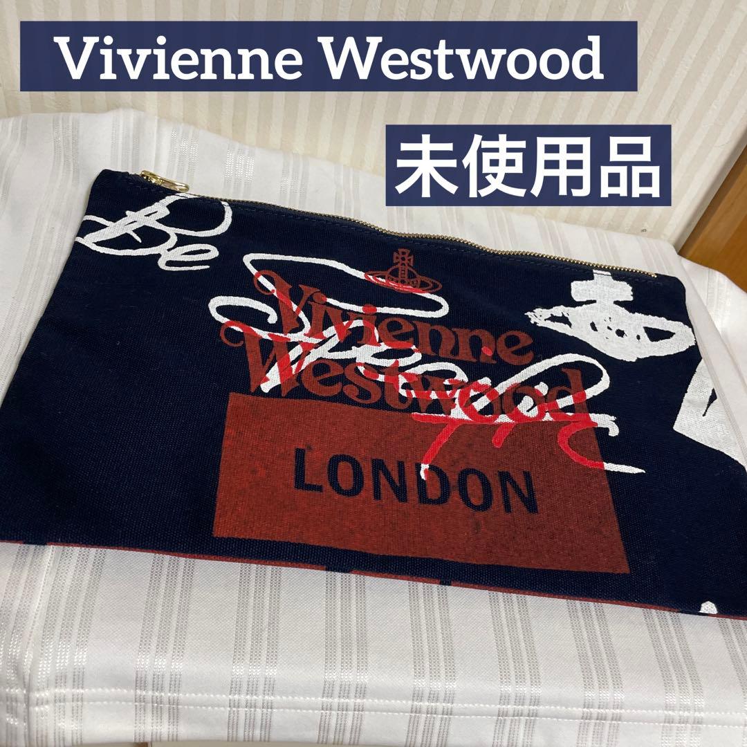 未使用品 Vivienne Westwood アングロマニア クラッチバッグ