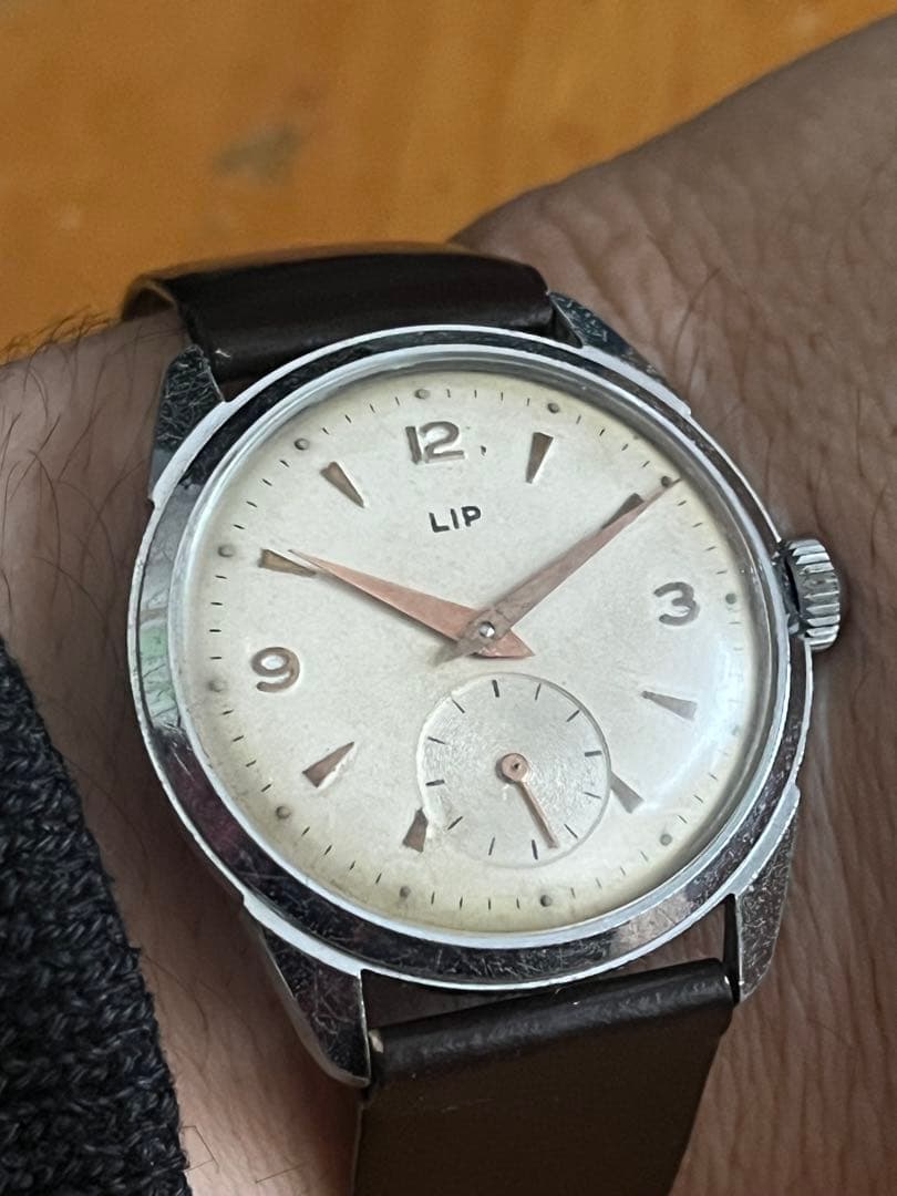 サ*ブ様 LIP 手巻き時計 シルバー/ホワイト