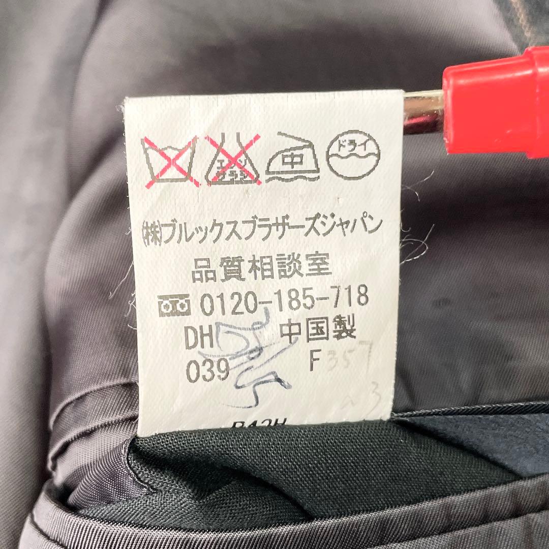 Brooks Brothers セットアップスーツ ウール 厚手 ブラック 37