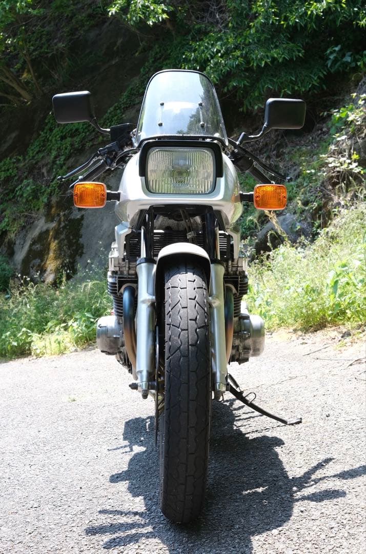 アクリポイント GSX1100Sカタナ用 クリアスクリーン 黒モール付 新品