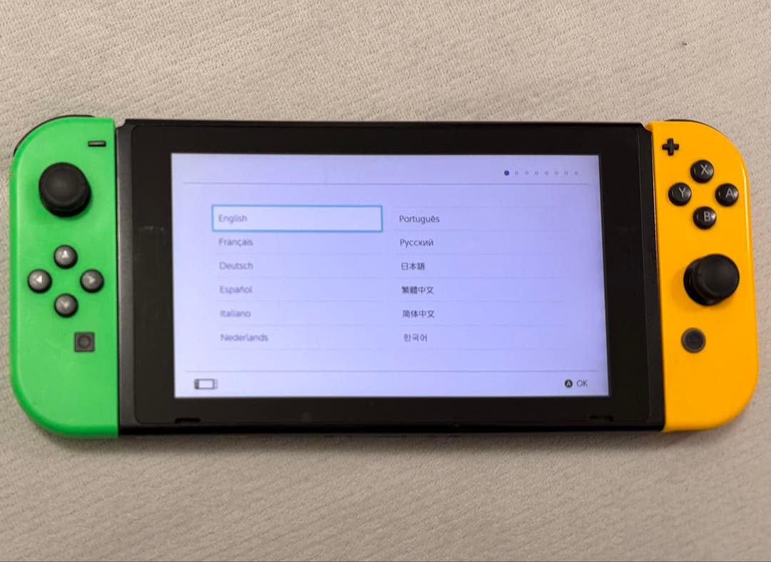 ジョイコンパーツ新品交換済 Nintendo Switch ニンテンドースイッチ