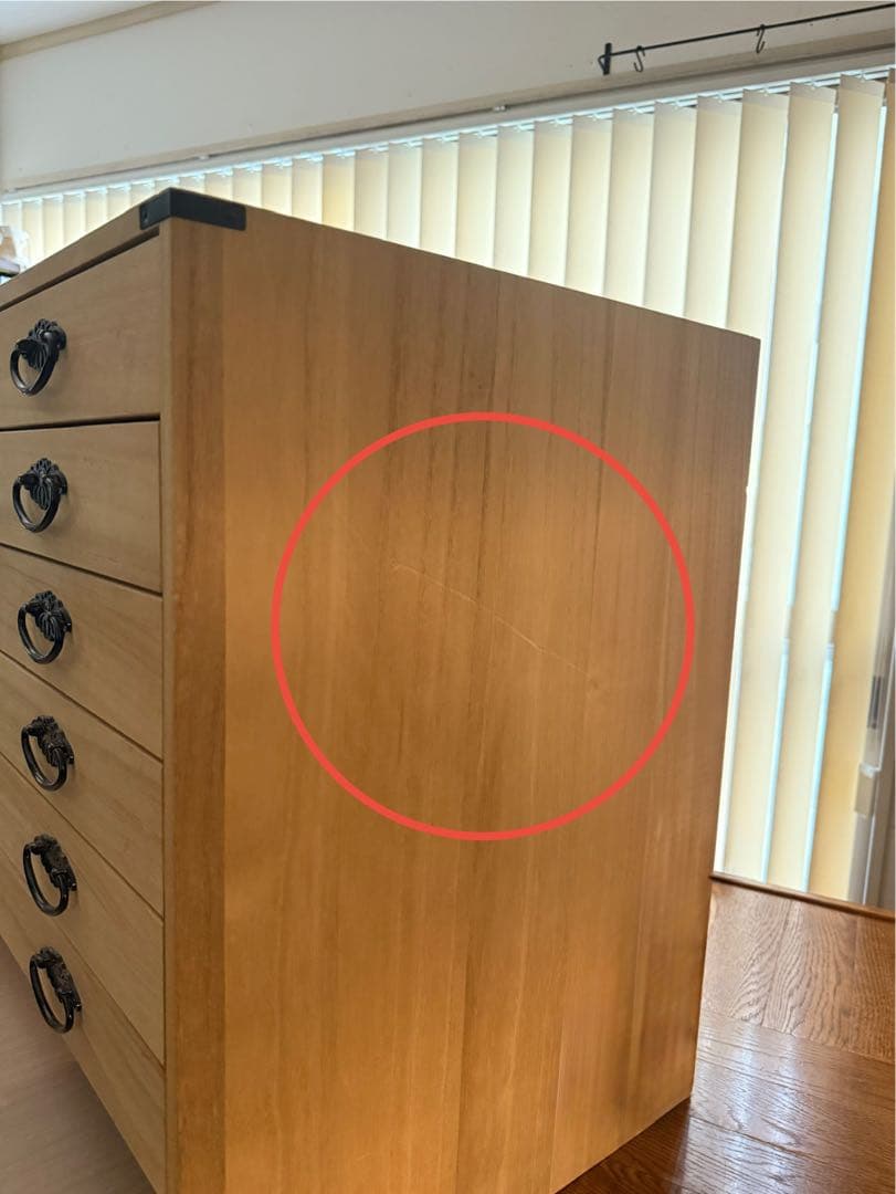 桐だんす／着物入れ／8段／隠し棚有／直接引き取り値引有