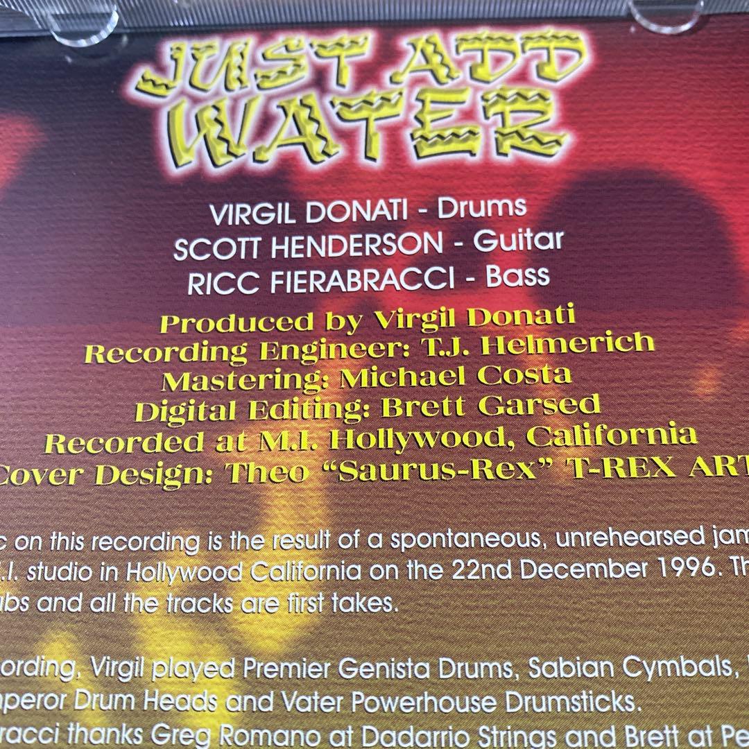 洋楽 Virgil donati just add water