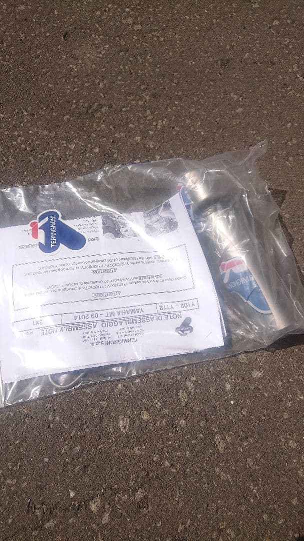 XSR900 テルミーニョマフラー