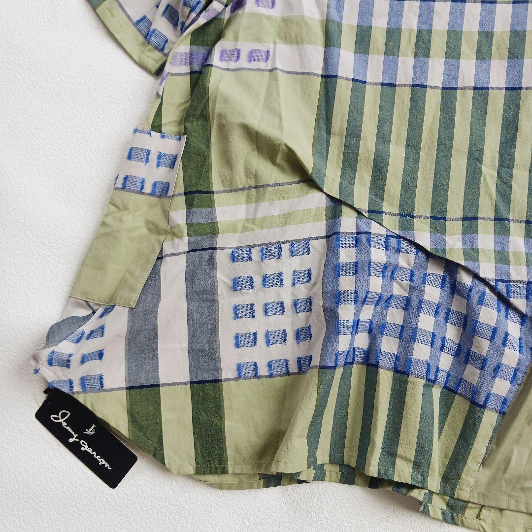 新品タグ付♬三星ドレス　ジェニーギャルソン　シャツ　チュニック　大きいサイズ44