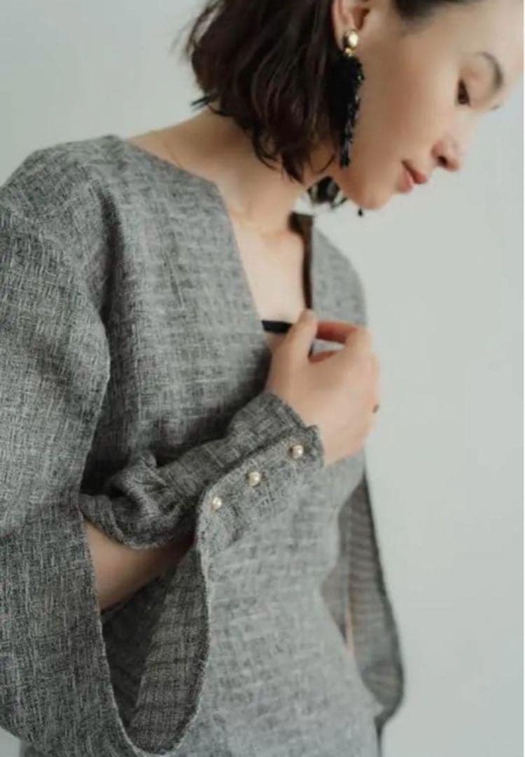 【新品】Knuth Marf マーメイド ワンピース tweed mermaid