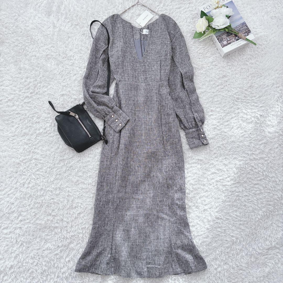 【新品】Knuth Marf マーメイド ワンピース tweed mermaid