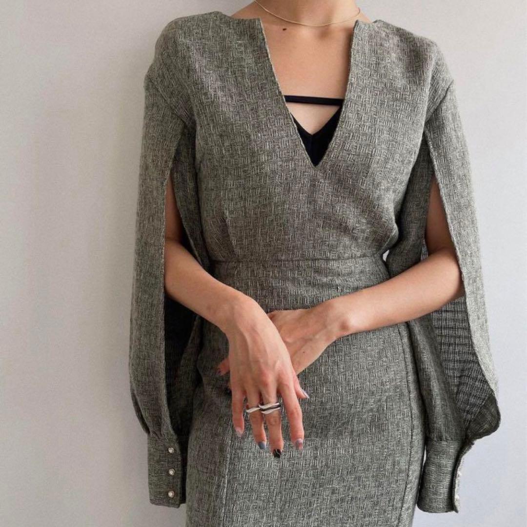 【新品】Knuth Marf マーメイド ワンピース tweed mermaid