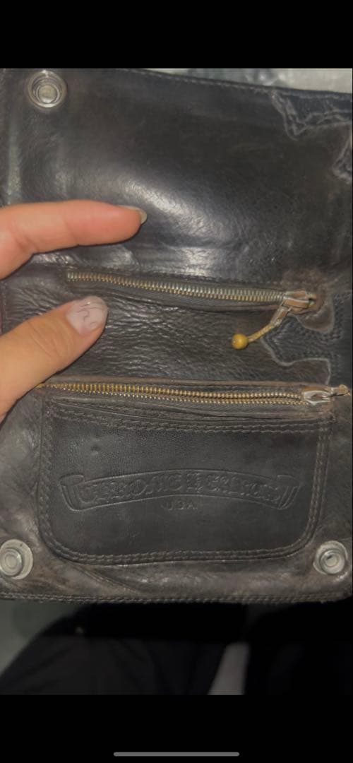 クロムハーツ財布 折りたたみ