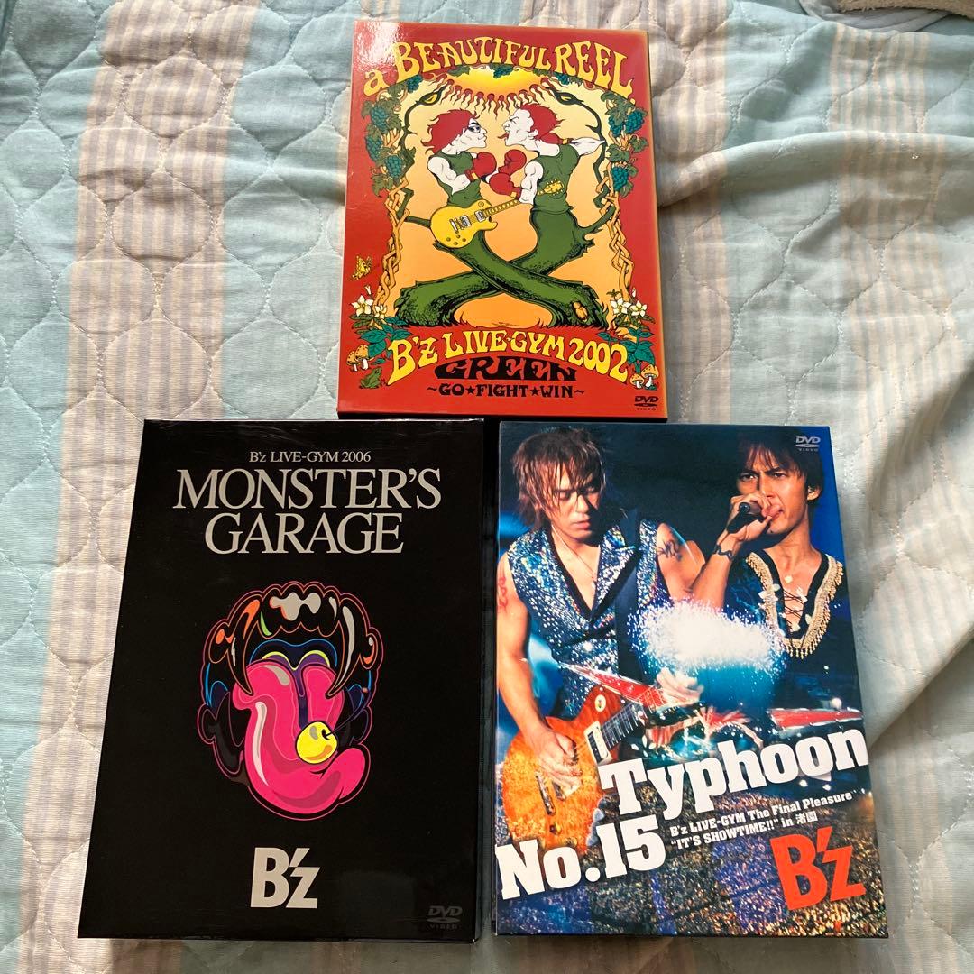 【未使用】B'z ライブDVD 3組セット