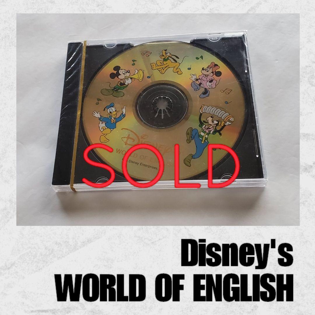 【未使用・非売品】ディズニーの英語システム　CD