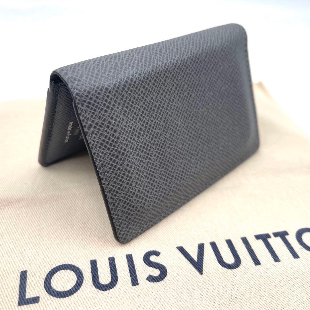 ルイ・ヴィトン タイガ ドゥ ポッシュ パスケース　名刺入れ　IDケース　654