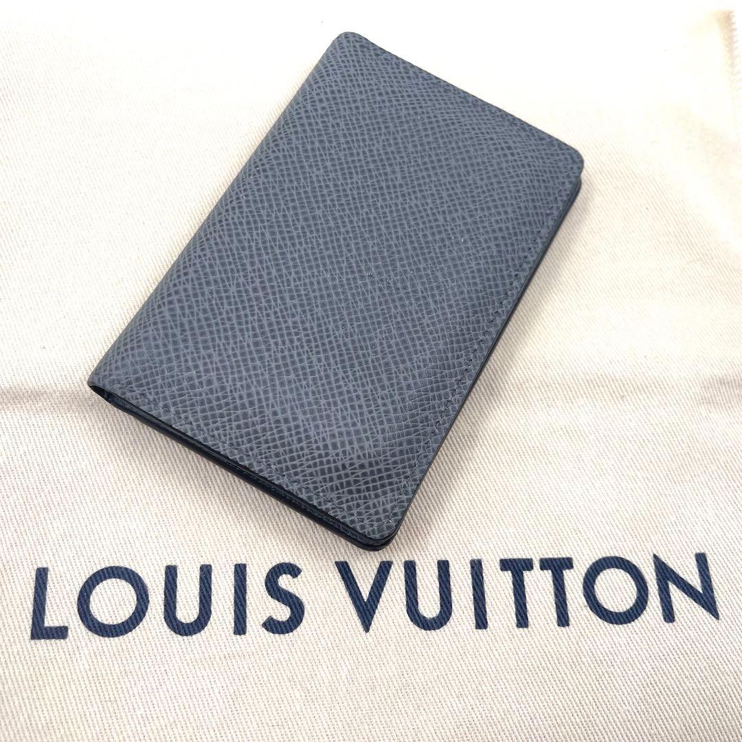ルイ・ヴィトン タイガ ドゥ ポッシュ パスケース　名刺入れ　IDケース　654