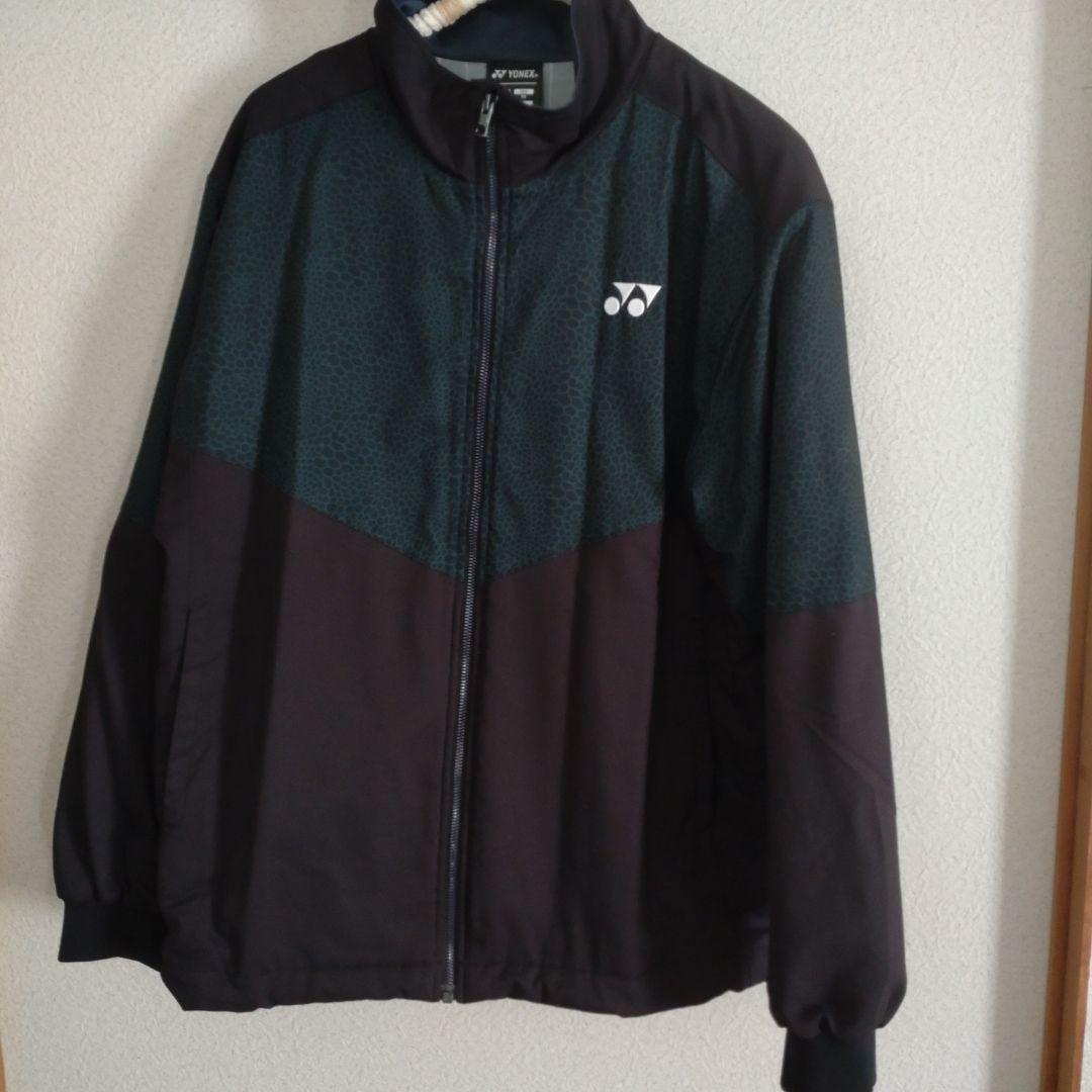 YONEX 裏地付きウィンドウォーマーシャツ、ユニМサイズ70099ブラック