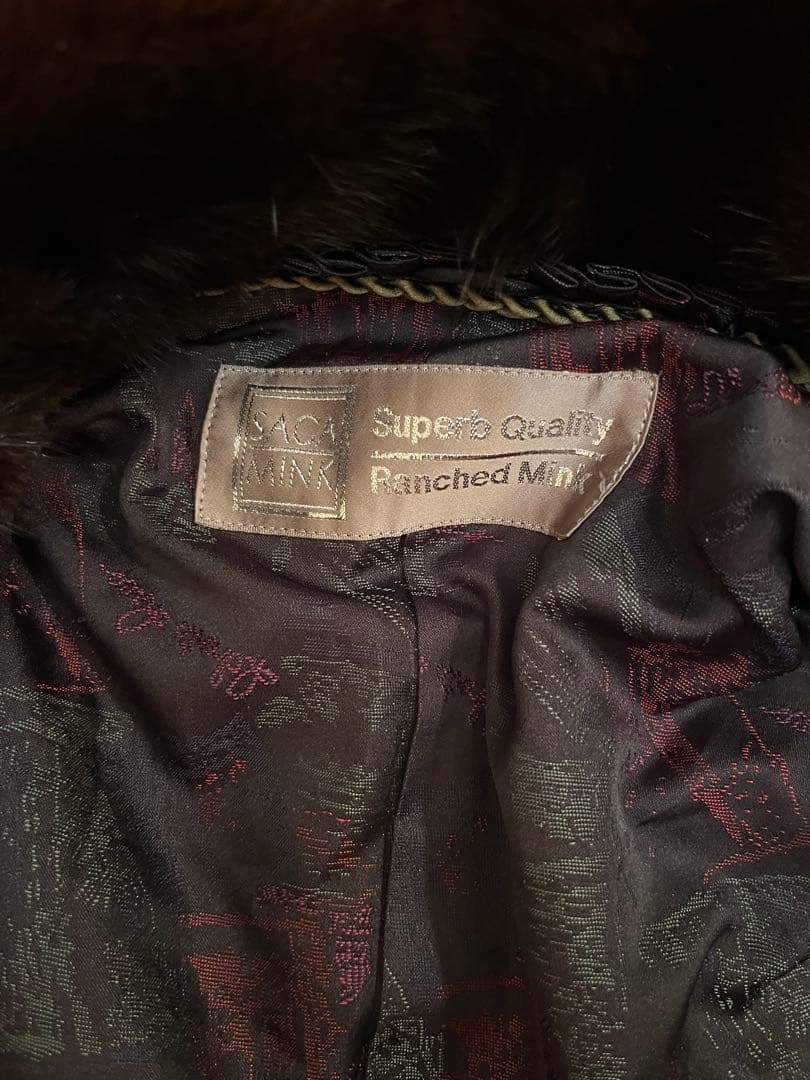 SAGA MINK 毛皮ジャケット