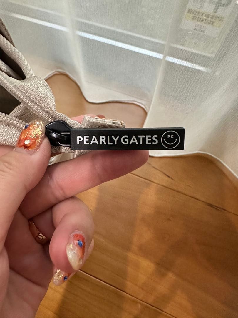 PEARLY GATES ゴルフバッグ ベージュ 中型