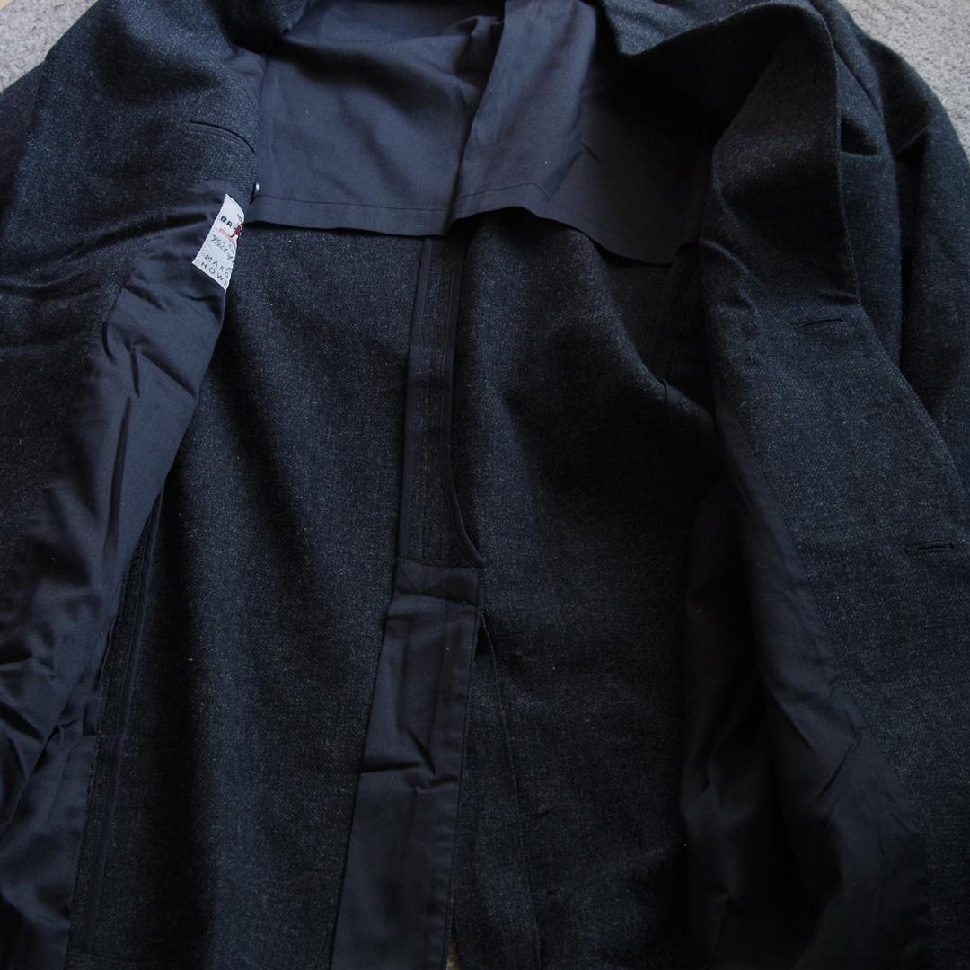 マーガレットハウエル　フォックスブラザーズ　チェスターコート　グレー　L