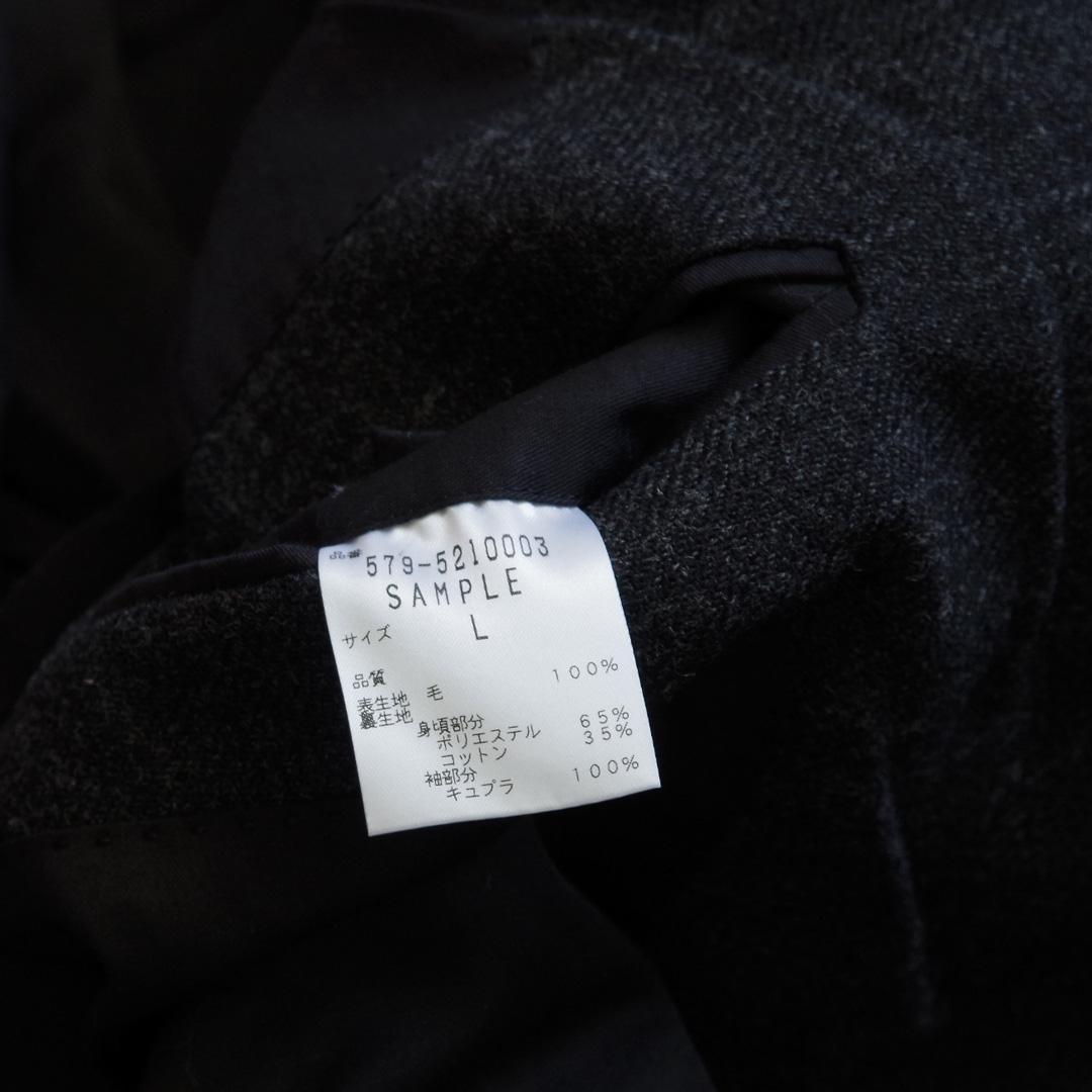 マーガレットハウエル　フォックスブラザーズ　チェスターコート　グレー　L