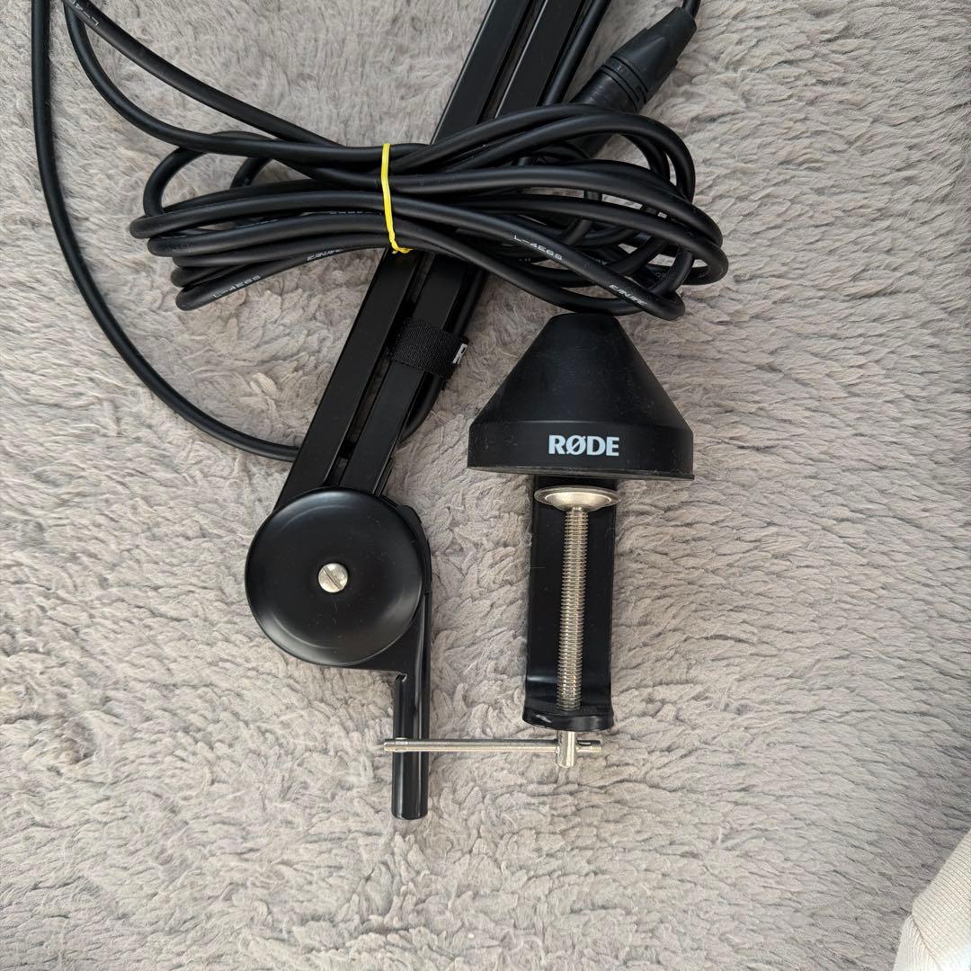 SHURE SM7B マイク + RODE アームスタンド