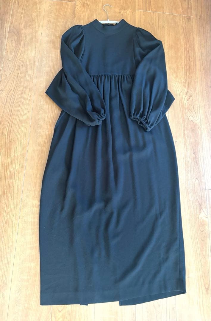 vermail par iena アセテートバックサテンジョーゼットワンピース