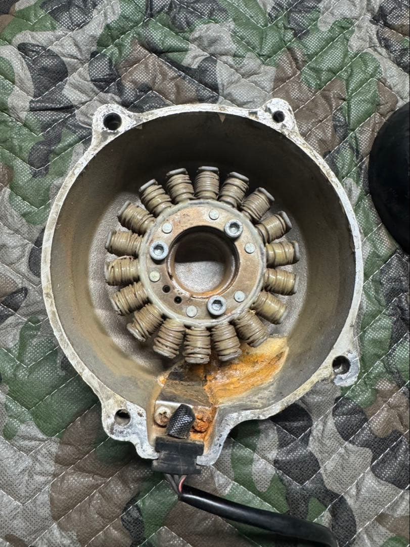 ゼファー　BEET ポイントカバー　ジェネレーターカバー　ダイナモ