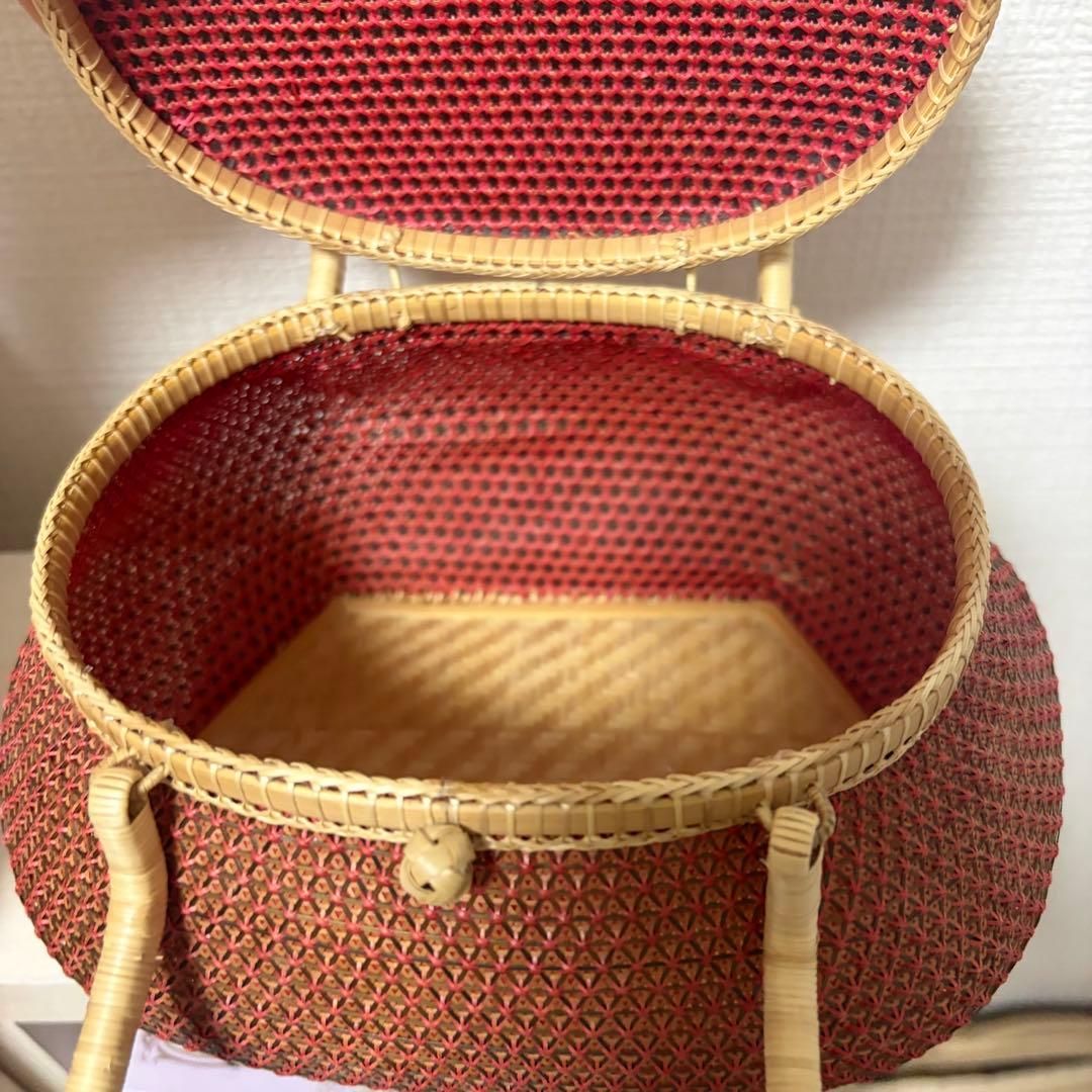 revi　タイ王室御用達 プラニー工房　カゴバック 竹籠