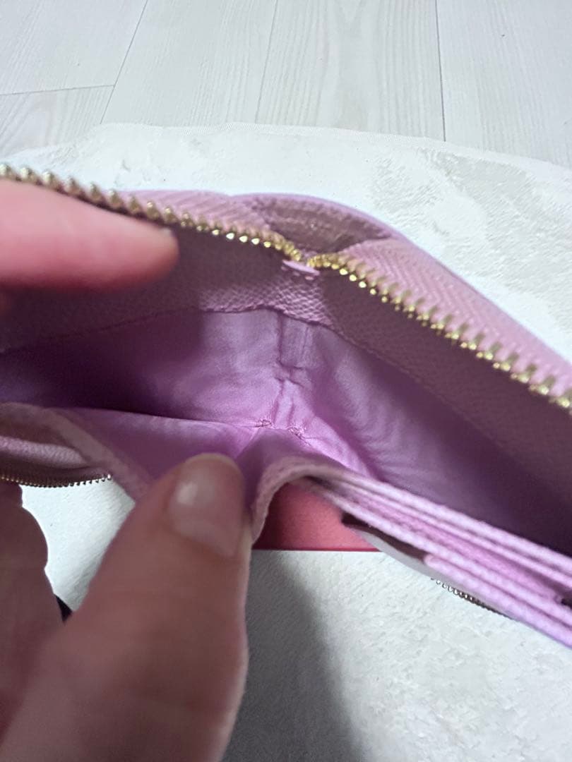 お値下げ❗️ フェラガモ　コンパクト　お財布　ピンク