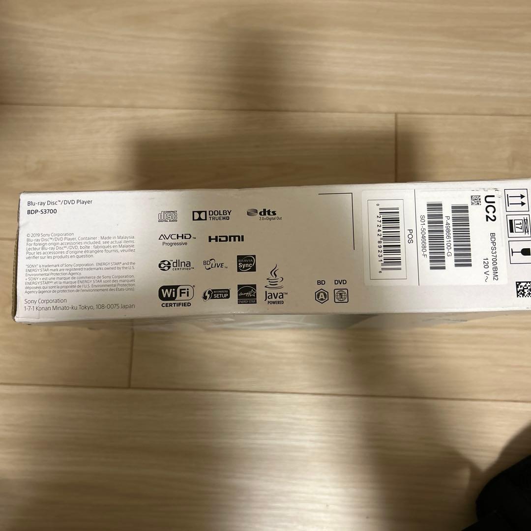 B*F様 SONY Blu-ray Disc/DVD Player BDP-S3