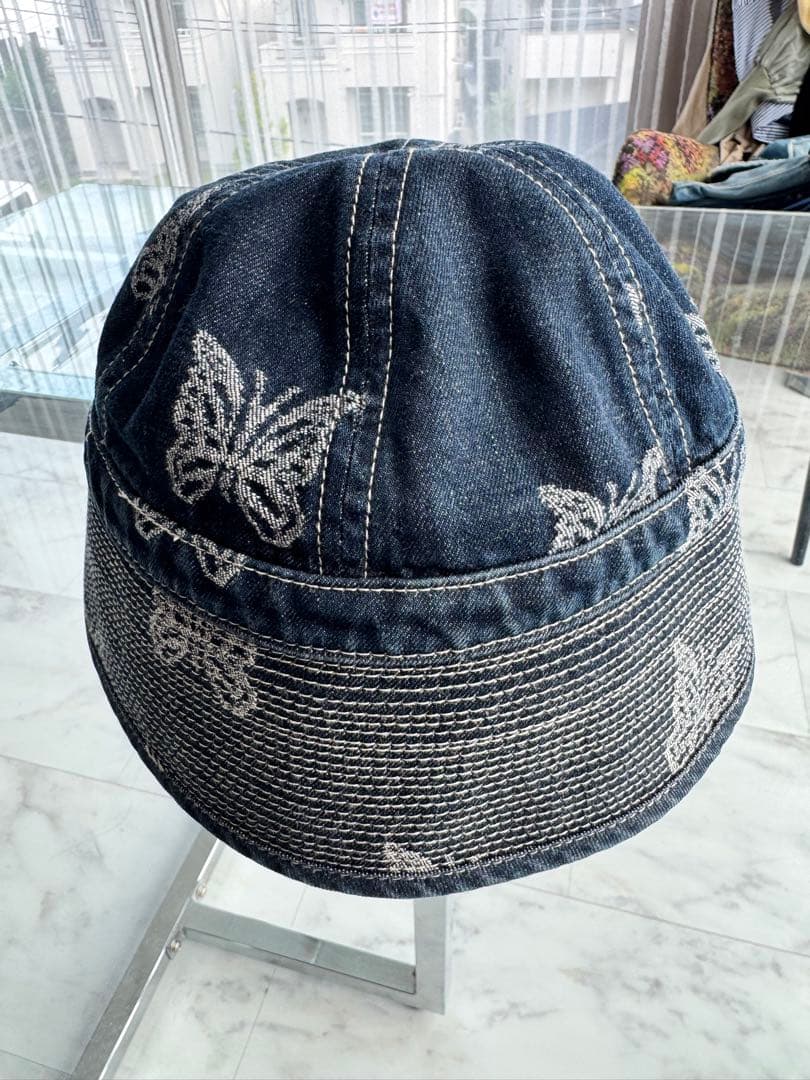 月曜削除。ニードルズ　NEEDLES パピリオン　デニム　バケットハット