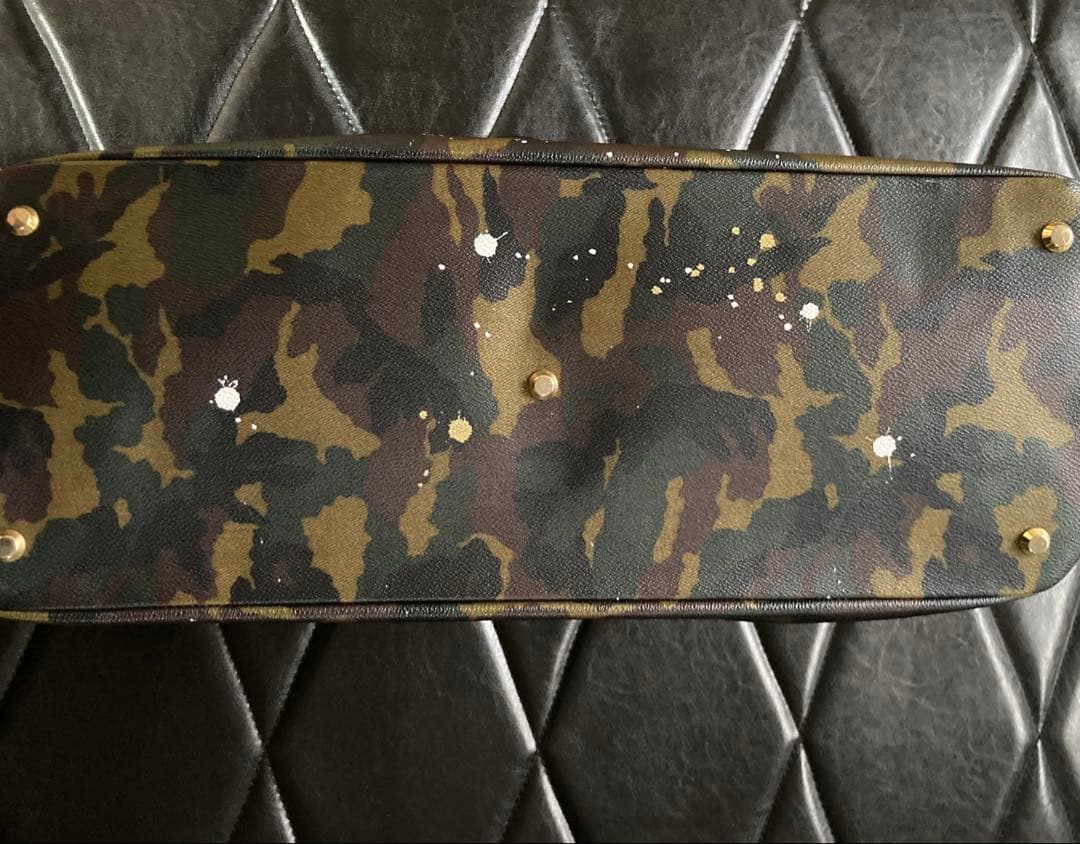 【おまけ付】GENTILBANDIT ジャンディバンティ 迷彩柄 ボストンバック