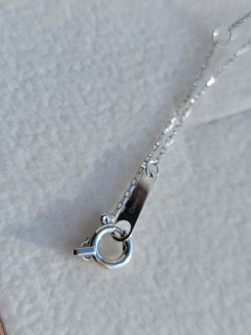 美品★Canal 4℃ K10 WG ネックレス スカイブルートパーズ